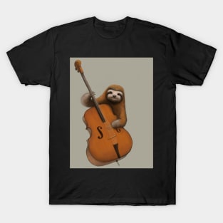 Double Bass Sloth T-Shirt